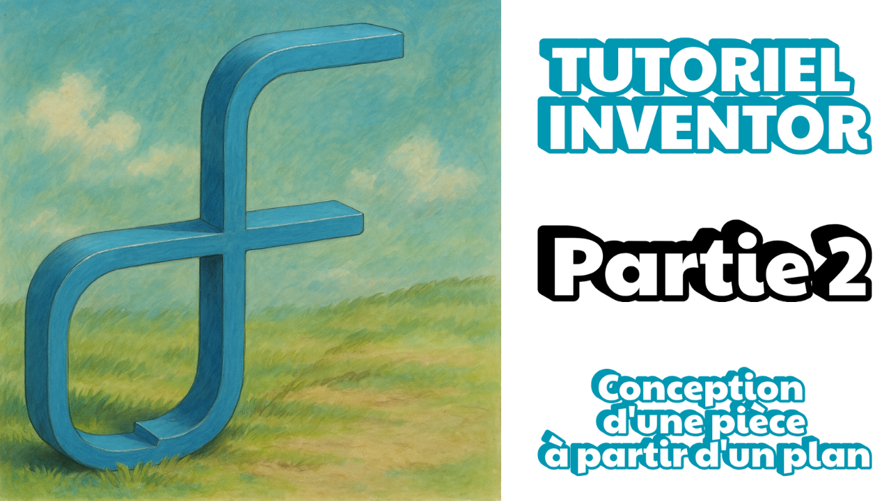 N modéliser avec inventor et un plan P2